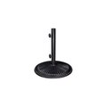 Gan Eden Cast Iron Free Standing Umbrella Base, Black GA1618299